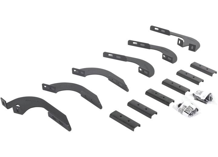 Go Rhino - 05c Toyota Tacoma Double Cab Brackets For Vseries V3 & Rb Slim Running Boards - 6944296