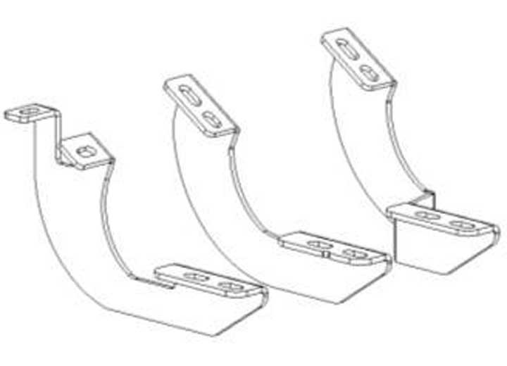 Go Rhino - 24c Tacoma Vseries V3 Mounting Brackets Only Txtd Black - 6944326
