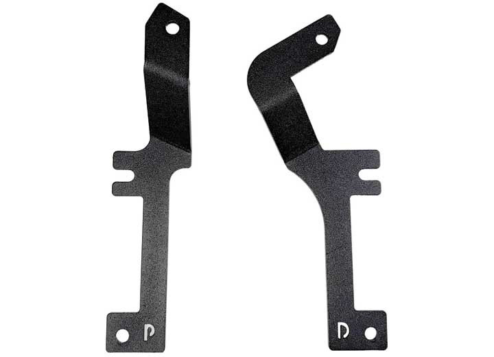 Go Rhino - 1922 Silverado 1500/1500 Ltd Xe Hood Light Mount Textured Black - 732240T