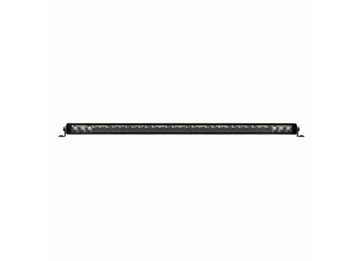 Go Rhino - 31.5in Blackout Combo Series Single Row Light Bar W/amber Lighting Blk - 751653212CSS