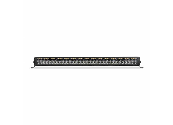 Go Rhino - 32in Blackout Combo Series Double Row Light Bar W/amber Lighting Blk - 753003012CDS