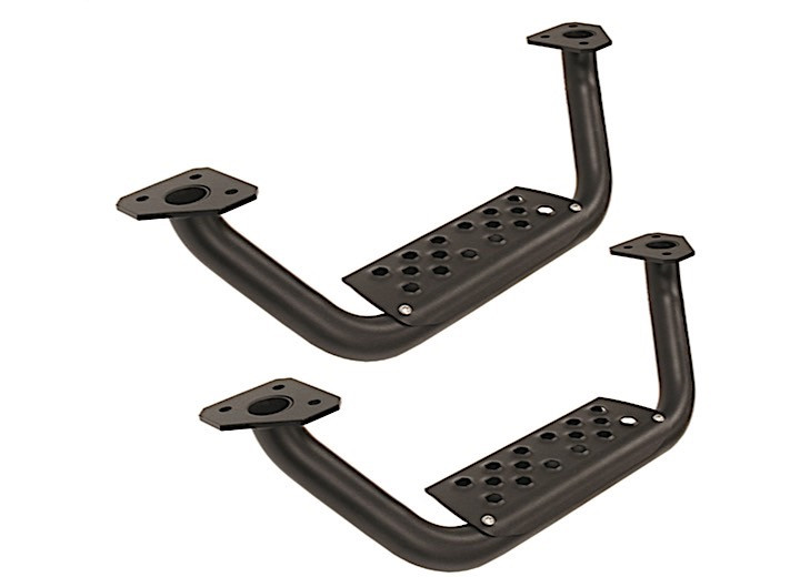 Go Rhino - 4in Drop Down Steps/straight (pair) Dominator D6 Sidesteps Only For Running Board - D6410000T