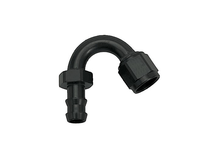 Red Horse Performance - 06 150 Degree An/jic Hose End Push Lock  Black - 91465