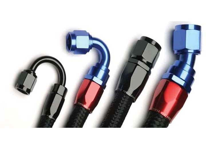 Red Horse Performance - 12 Proseries Black 230 Stainless Core Hose  6 Feet - 230-12-6