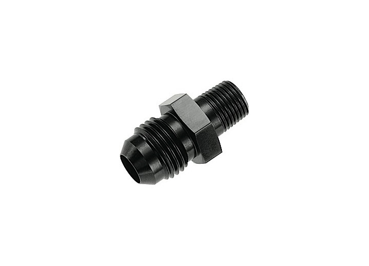 Red Horse Performance - 06 Straight Male Adapter To 04 (1/4) Npt Male  Black - 816-06-04-2