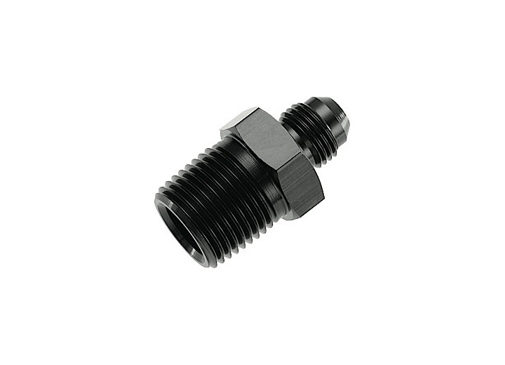 Red Horse Performance - 06 Straight Male Adapter To 08 (1/2) Npt Male  Black - 816-06-08-2