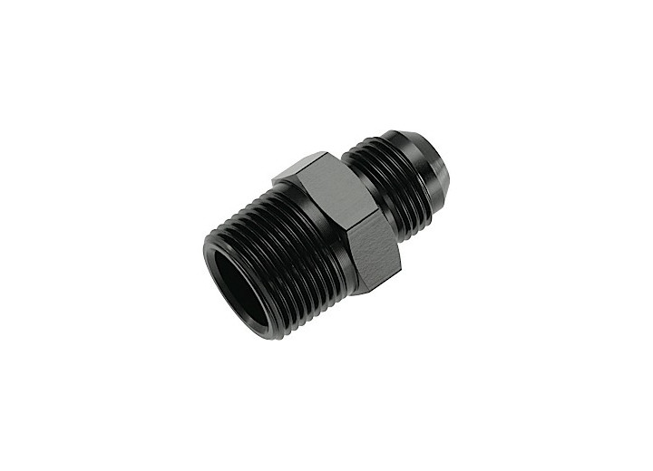 Red Horse Performance - 10 Straight Male Adapter To 12 (3/4) Npt Male  Black - 816-10-12-2