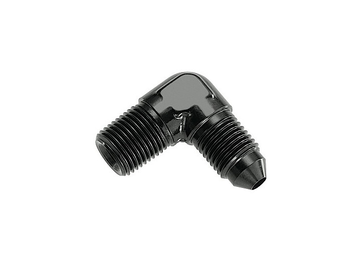 Red Horse Performance - 08 90 Degree Male Adapter To 06 (3/8) Npt Male  Black - 822-08-06-2