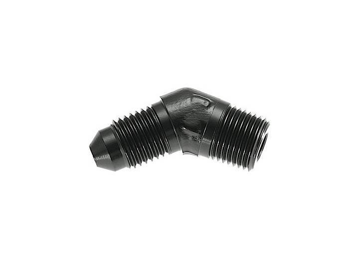 Red Horse Performance - 04 45 Degree Male Adapter To 02 (1/8) Npt Male  Black - 823-04-02-2