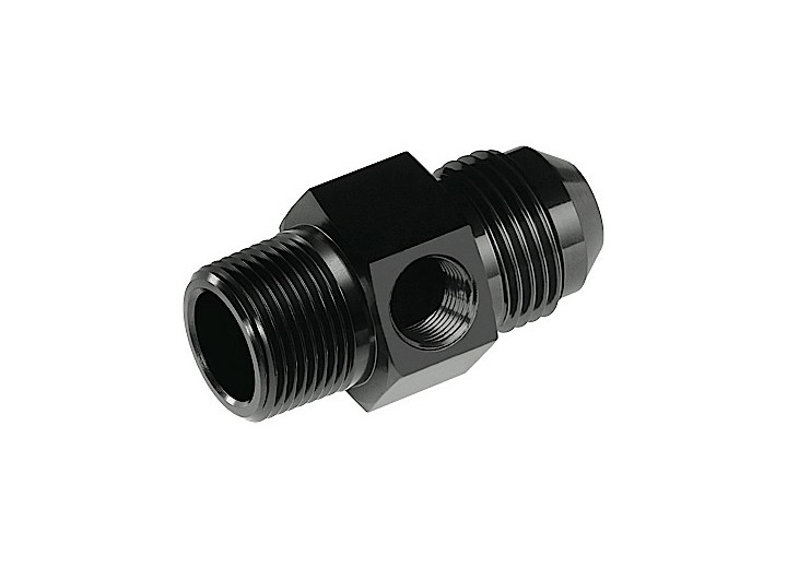 Red Horse Performance - 06 Male An/jic To 06 (3/8) Npt Male With 1/8 Npt Hex  Black - 9194-06-06-2