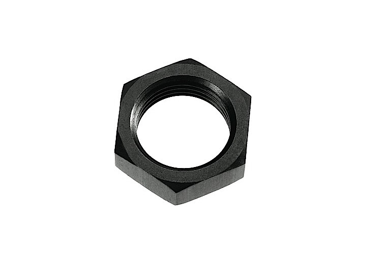Red Horse Performance - 03 An/jic Aluminum Bulkhead Nut  Black  2/pkg - 924-03-2