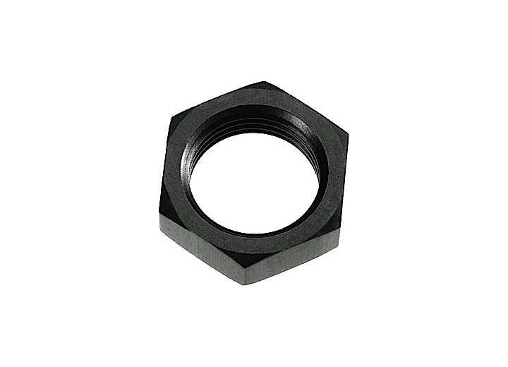 Red Horse Performance - 10 An/jic Aluminum Bulkhead Nut  Black - 924-10-2