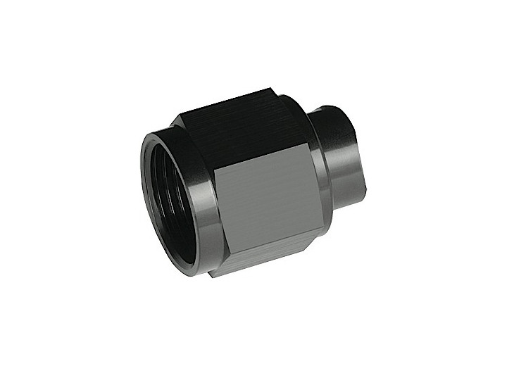 Red Horse Performance - 06 Two Piece An/jic Flare Cap Nut  Black - 929-06-2