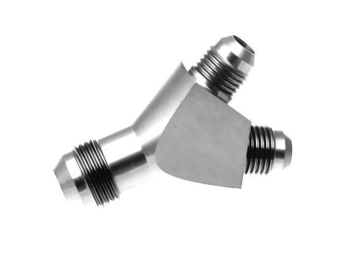 Red Horse Performance - 08 Single Inlet To 06 Dual Outlet  Clear - 930-08-06-5