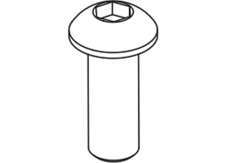 Rhino-Rack - M6 X 16 Button Hd Capscrew (4mm) Black - B036