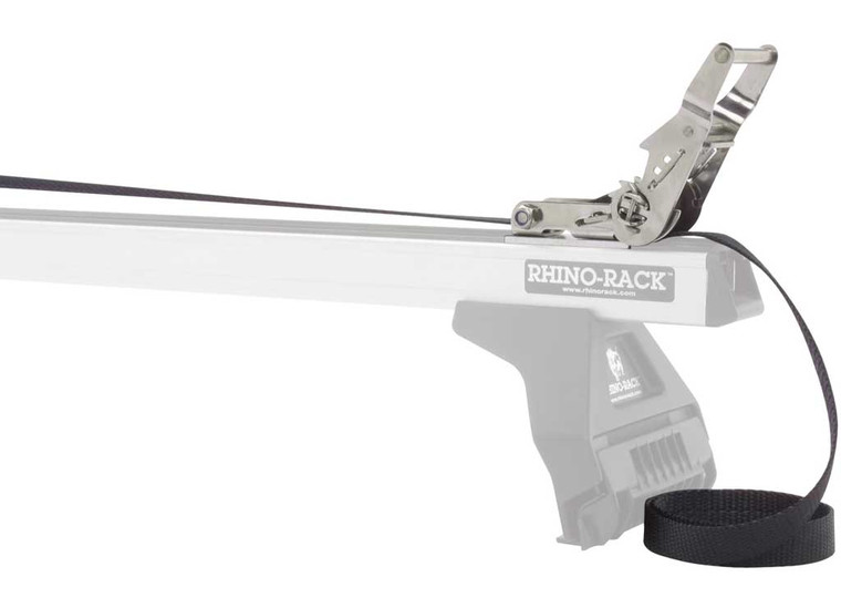 Rhino-Rack - Roof Crossbar Addon  78in Strap W Ratchet For Heavy Duty Crossbars - RRG