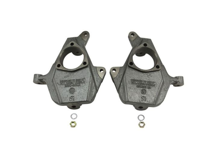 Ridetech Suspension - 9906 Silverado/sierra 1500 2wd 2in Drop Spindles - 11389300