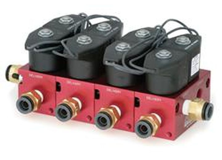 Ridetech Suspension - Big Red 4way Valve With 3/8in Npt Ports. - 31937400