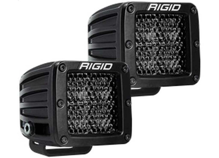 Rigid - Dseries Pro Spot Diffused Midnight Surface Mount | Pair - 202513BLK