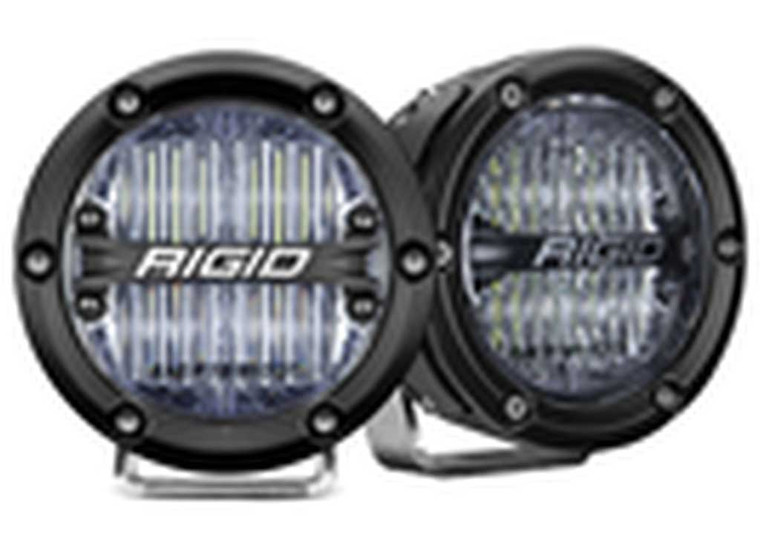 Rigid - 360series Pro Sae Fog White Pair - 36120