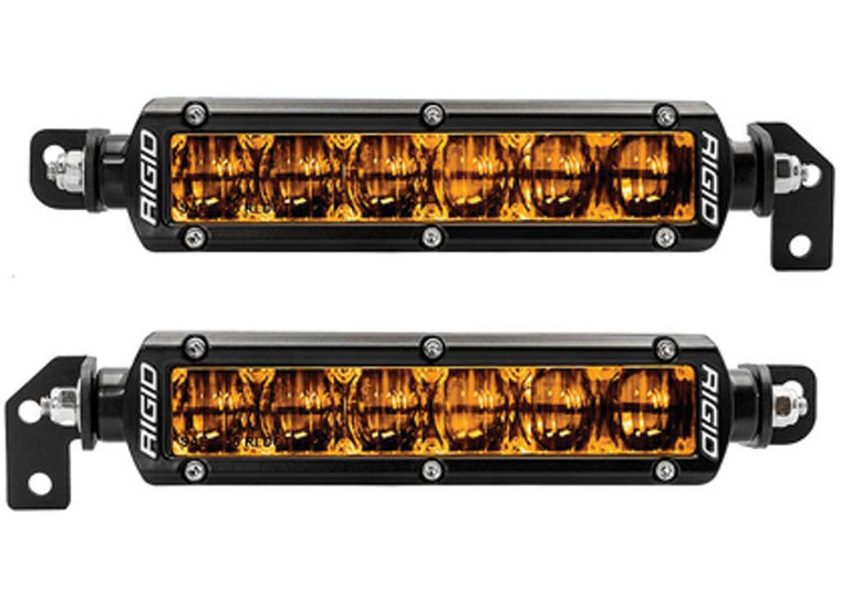 Rigid - 22c Toyota Tundra 6 Inch Srseries Selective Yellow Fog Light Kit - 37201