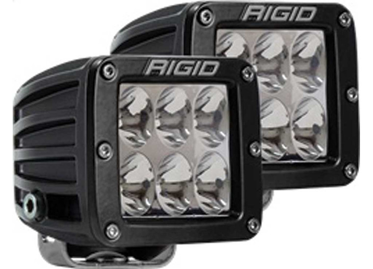 Rigid - Dseries Pro Specter Driving Surface Mount Black / 2 Lights - 502313