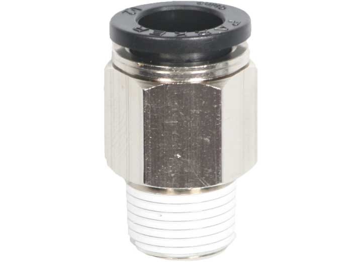 Rapid Air - Npt Straight Fitting 1/2in Tube X 3/8in Male Npt - 50100