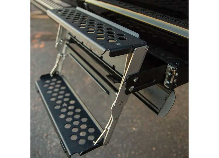 Rock Slide Engineering - Rstep 16 Inch Wide Step With Universal Brackets To Mount On Flat Surface - RS-1600