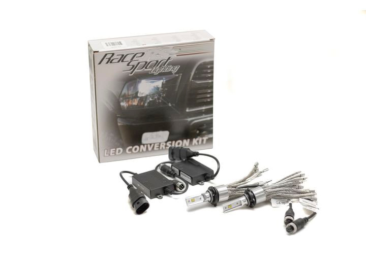 Race Sport Lighting - H10 Gen4 Led Headlight Conversion Kit With Focus Optics And Copper Stranded Rop - H10-G4LED