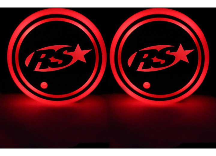 Race Sport Lighting - Rgb Multicolor Led Cup Holder Sold In Pairs - LEDCHRGB