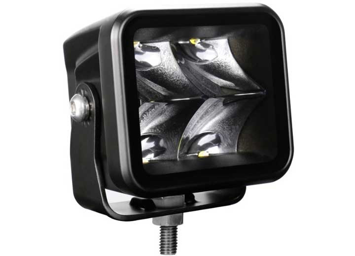 Race Sport Lighting - 20 Watt Cube Aux Light W/flood Melt Temp Control System - RS3TEMPCL-F