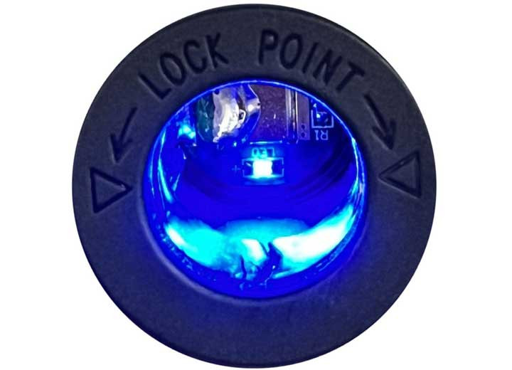 Race Sport Lighting - Round Power Socket For 12v 24v Cigarette Lighter Style Plugs - RS50780B