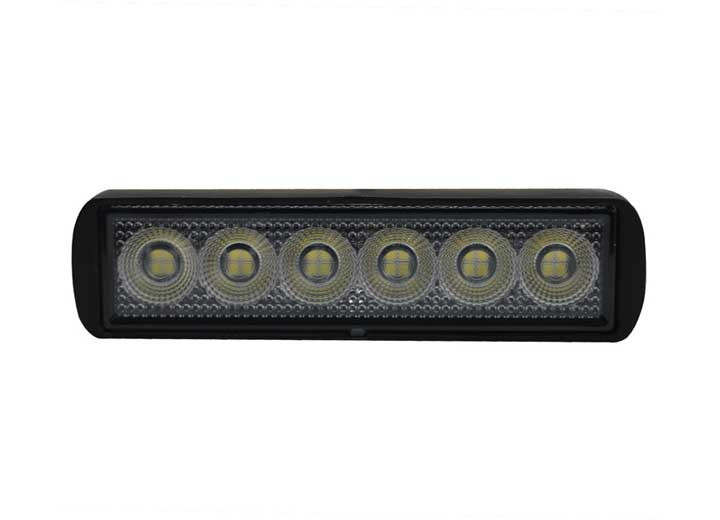 Race Sport Lighting - 6in X 1.5in 24 Watt Rectangle Auxiliary Led Flood Beam Light - RS6IQ24W