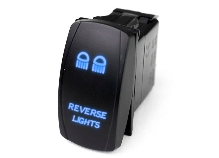 Race Sport Lighting - Led Rocker Switch W/blue Led Radiance(reverse Lights) - RSLE22B