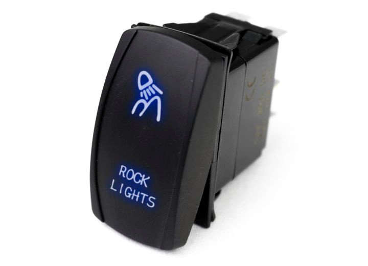 Race Sport Lighting - Led Rocker Switch With Blue Led Radiance  Rock Lights - RSLJ14B