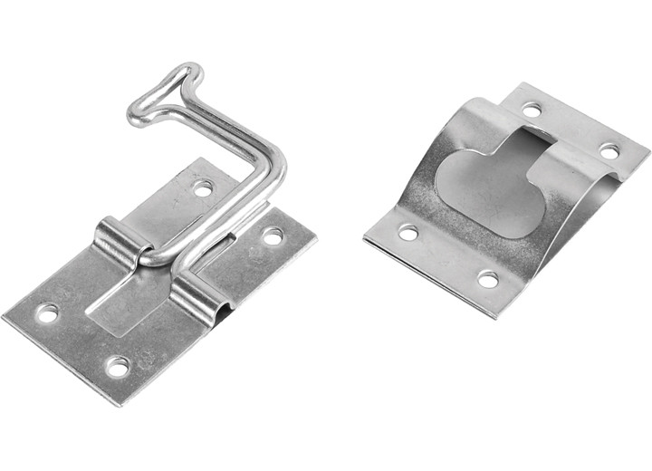 RV Designer - Entry Door Holder  Stainless Steel  90 Degree  Self Closing - E277