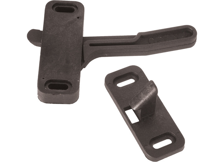RV Designer - Screen Door Latch Black  Phillips  Right Hand - E295