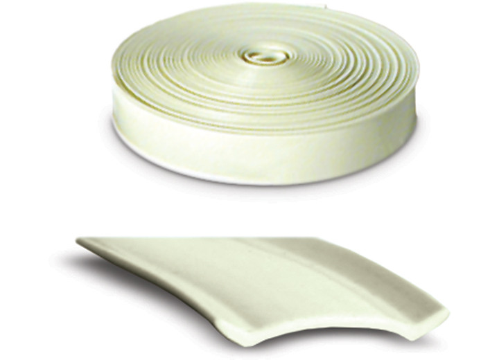 RV Designer - Heavy Duty Insert Trim  1in X 25ft  Col White - E363