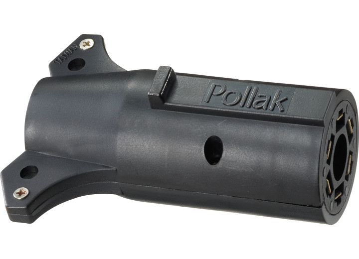 RV Designer - 7way Rv To 6way Round Adapter (brake Pin In Center) - P719