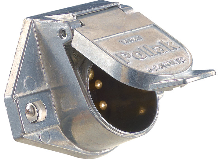 RV Designer - 7way Heavy Duty Socket Diecast W/solid Pins - P720