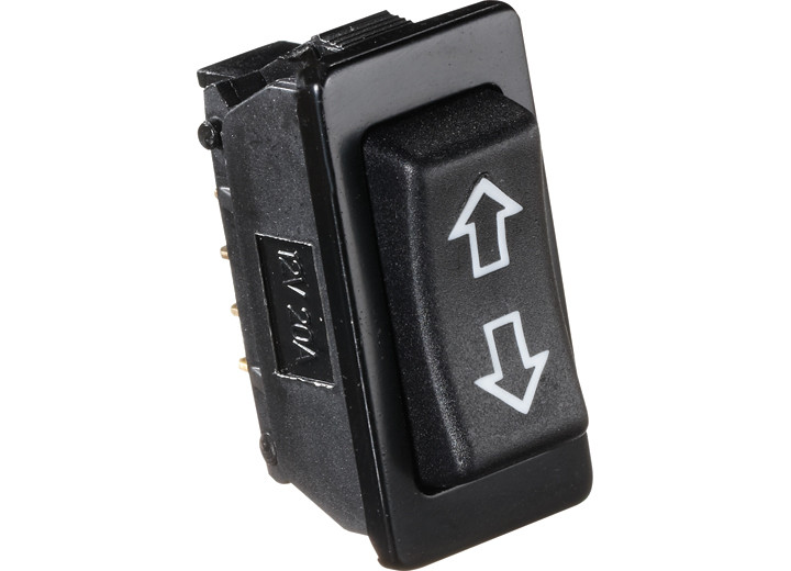 RV Designer - Black Rocker Switch 20 Amp Continuous 40 Amp Peak. Inline 5 Pin  Cutout 1.5 - S125