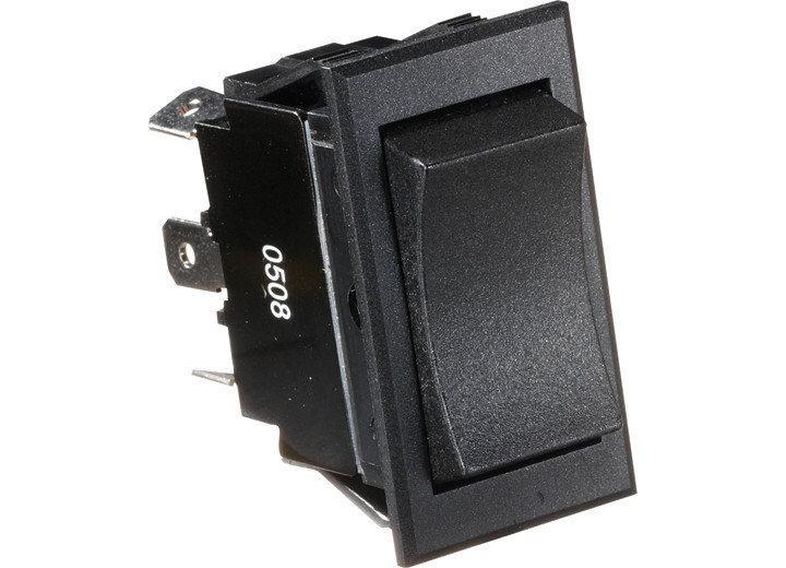 RV Designer - Black Rocker Switch 20 A 6 Terminal Momentary On/off/momentary On. Cutout 1. - S225