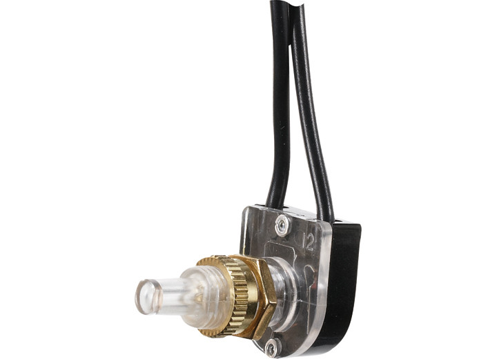 RV Designer - Push Button On/off Switch  3 Amp  125vac - S711