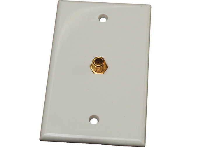 RV Designer - White Tv Wall Plate  Interior - T141