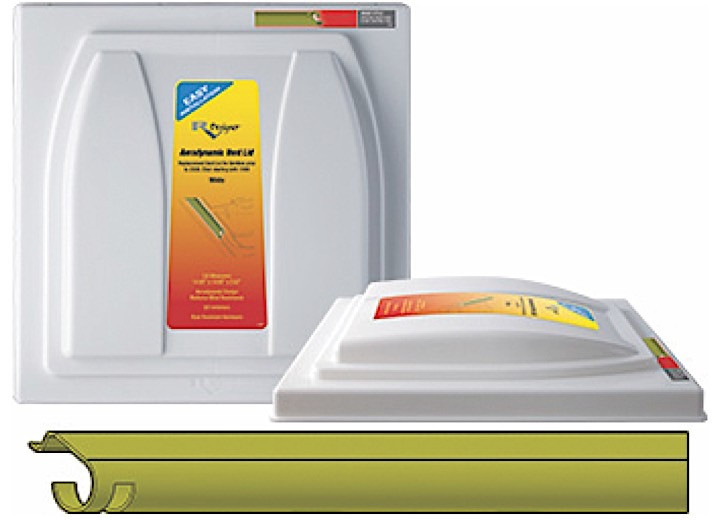RV Designer - Vent Lid Ventline Prior To 2008 And Elixir Start W/1994 White - V206