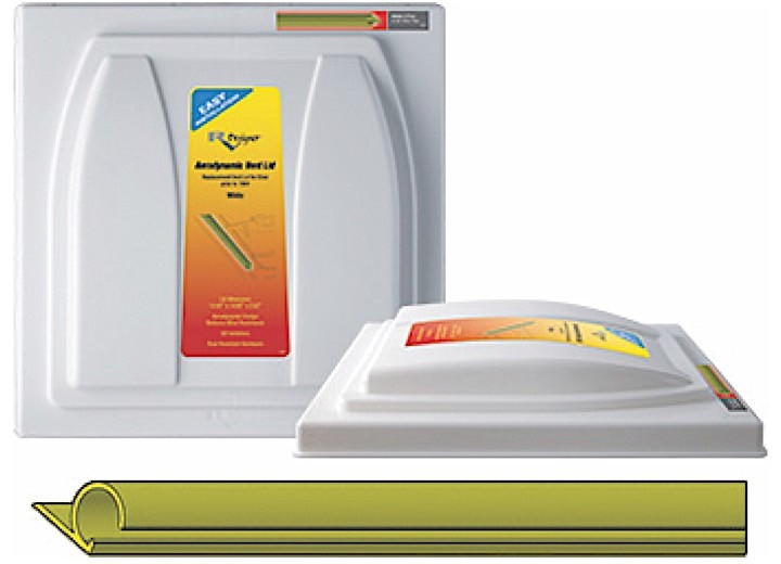 RV Designer - Vent Lid Elixir Prior To 1994 Whte - V301