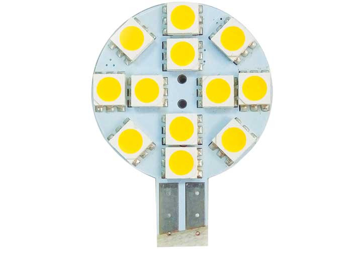 RV Lighting Inc - Led Replacement For Incandescent Dimmable Bulb Inside - WG4-PWM-CW12