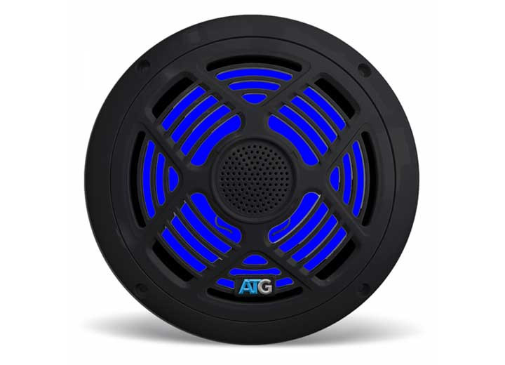 Services BDA - Atg Audio Marine 6.5in Coaxial W/ Rgb (black) 160w - ATG6.5MRGB-B