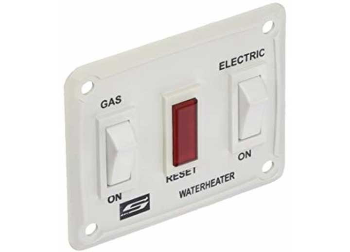 Suburban RV - Water Heater Wall Switch Assembly Del Model 12 Volt White - 232882