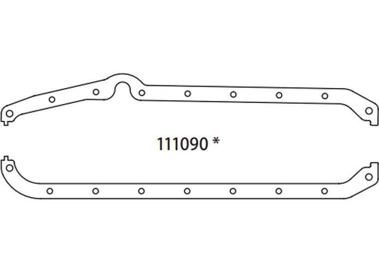 SCE Gaskets - O/pan Lt Dip Sbc Dynopak - 11090-10